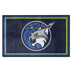Minnesota Lynx 4ft. x 6ft. Plush Area Rug