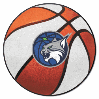 Minnesota Lynx Basketball Rug - 27in. Diameter