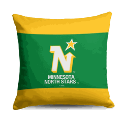 Minnesota North Stars NHL Vintage Logo Throw Pillow 18X18