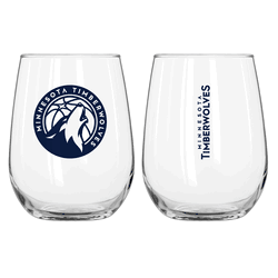 Minnesota Timberwolves 16oz Gameday Curved Beverage Glass