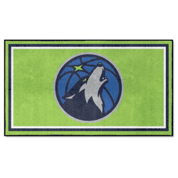 Minnesota Timberwolves 3ft. x 5ft. Plush Area Rug