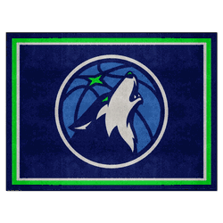 Minnesota Timberwolves 8ft. x 10 ft. Plush Area Rug
