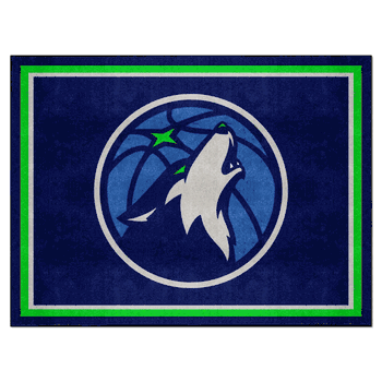 Minnesota Timberwolves 8ft. x 10 ft. Plush Area Rug