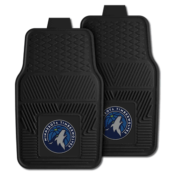 Minnesota Timberwolves Heavy Duty Car Mat Set - 2 Pieces