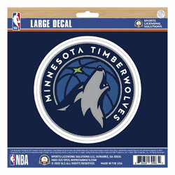 Minnesota Timberwolves Large Decal Sticker