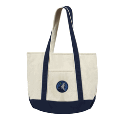 Minnesota Timberwolves NBA Canvas Tote with Colored Strap