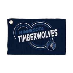 Minnesota Timberwolves NBA Droplets Waffle Fan Towel 16x25 inches
