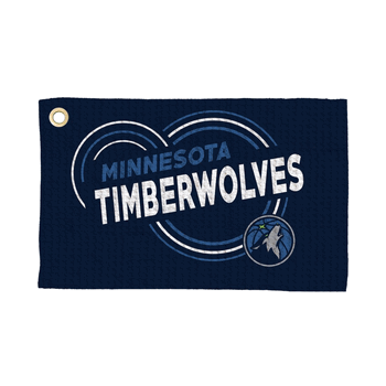 Minnesota Timberwolves NBA Droplets Waffle Fan Towel 16x25 inches