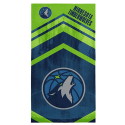 Minnesota Timberwolves NBA Shatter Microfiber Beach Towel 30x60 inches