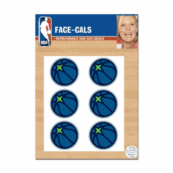 Minnesota Timberwolves Tattoo Face Cals
