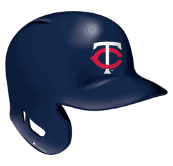 Minnesota Twins 12in Authentic Helmet Sign