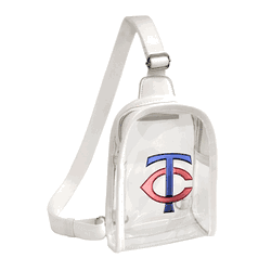 Minnesota Twins 3D Logo Clear Mini Sling
