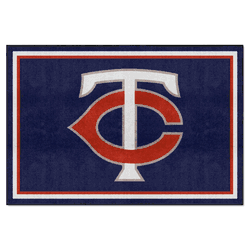 Minnesota Twins 5ft. x 8 ft. Plush Area Rug