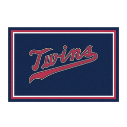 Minnesota Twins 5ft. x 8 ft. Plush Area Rug