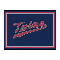 Minnesota Twins 8ft. x 10 ft. Plush Area Rug