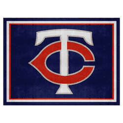 Minnesota Twins 8ft. x 10 ft. Plush Area Rug