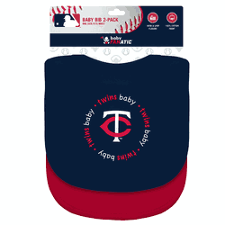 Minnesota Twins Baby Bibs 2-Pack