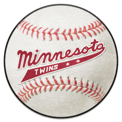 Minnesota Twins Baseball Rug - 27in. Diameter1978