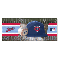 Minnesota Twins Baseball Runner Rug - 30in. x 72in.