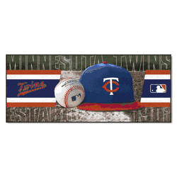 Minnesota Twins Baseball Runner Rug - 30in. x 72in.