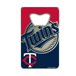Minnesota Twins Credit Card Style Bottle Opener - 2 x 3.25