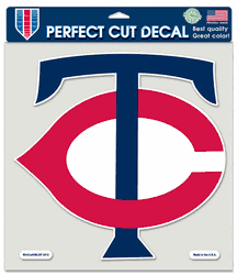 Minnesota Twins Decal 8x8 Die Cut Color