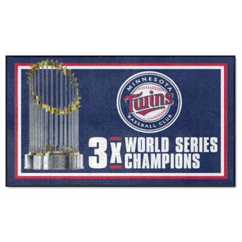 Minnesota Twins Dynasty 3ft. x 5ft. Plush Area Rug