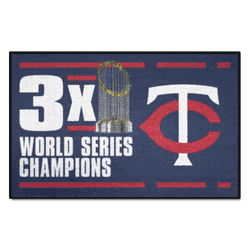 Minnesota Twins Dynasty Starter Mat Accent Rug - 19in. x 30in.