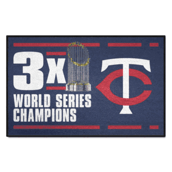 Minnesota Twins Dynasty Starter Mat Accent Rug - 19in. x 30in.