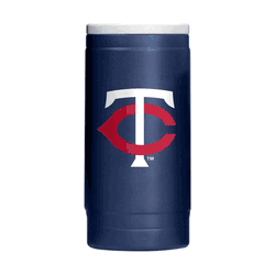 Minnesota Twins Flipside Powder Coat Slim Can Coolie