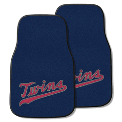 Minnesota Twins Front Carpet Car Mat Set - 2 Pieces