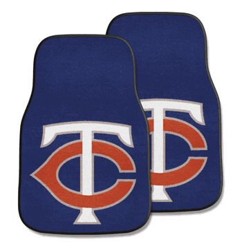 Minnesota Twins Front Carpet Car Mat Set - 2 Pieces