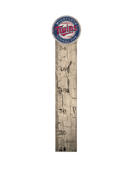 Minnesota Twins Growth Chart Sign 6x36
