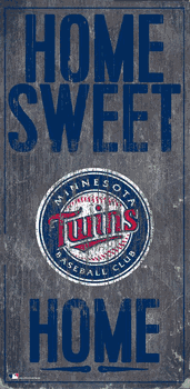 Minnesota Twins Home Home Sweet Home Sign