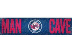 Minnesota Twins Man Cave 6x24 Sign