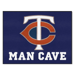 Minnesota Twins Man Cave All-Star Rug - 34 in. x 42.5 in.