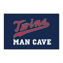 Minnesota Twins Man Cave Starter Mat Accent Rug - 19in. x 30in.