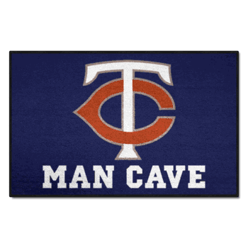 Minnesota Twins Man Cave Starter Mat Accent Rug - 19in. x 30in.