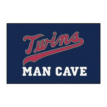 Minnesota Twins Man Cave Starter Mat Accent Rug - 19in. x 30in.