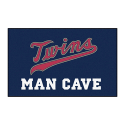 Minnesota Twins Man Cave Ulti-Mat Rug - 5ft. x 8ft.