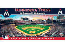 Minnesota Twins MLB 1000pc Panoramic Puzzle