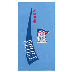 Minnesota Twins MLB CC Throwback Beach Towel