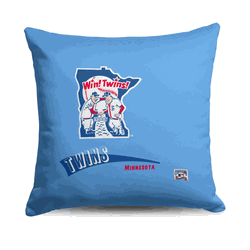 Minnesota Twins MLB CC Throwback Throw Pillow