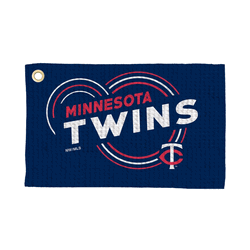 Minnesota Twins MLB Droplets Waffle Fan Towel 16x25 inches