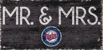 Minnesota Twins Mr. & Mrs. Sign