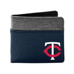 Minnesota Twins Pebble BiFold Wallet NAVY