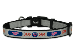 Minnesota Twins Pet Collar Reflective Baseball Size Small CO