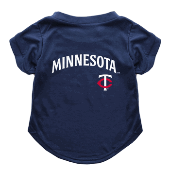Minnesota Twins Pet T-Shirt  - Medium