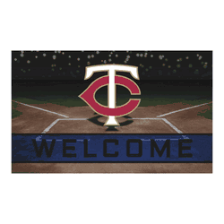 Minnesota Twins Rubber Door Mat - 18in. x 30in.