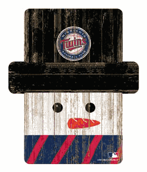 Minnesota Twins Snowman Ornament